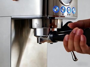 SCM-218A Máquina de <span class=keywords><strong>Café</strong></span> <span class=keywords><strong>Espresso</strong></span> Profesional Comercial de 15 Bares, Acero Inoxidable, Semiautomática para Cafetería/Bistro - Product Image 2