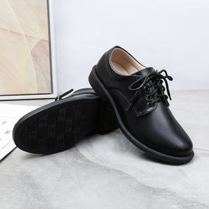 Chaussures à lacets en cuir véritable pour hommes, confortables, respirantes, à motif uni, pour le printemps, pour le bureau et les occasions professionnelles, pour adultes - Product Image 6