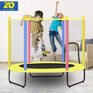 Zoshine Niedriger Preis kunden spezifische Größe buntes Mini-Fitness-Kinder-Indoor-Trampolin zum Springen