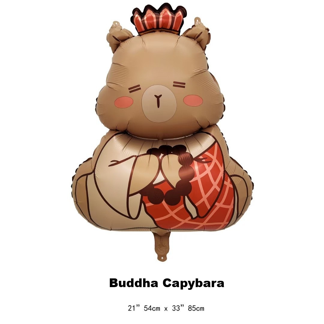 colorato 3 Buddha Capibara