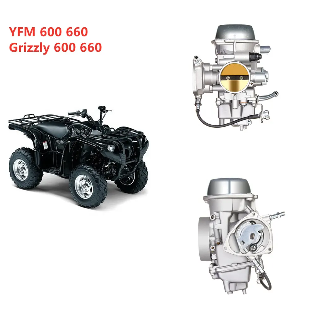 Carburateur Voor Yamaha Atv 42Mm Grizzly 600 660 YFM600 YFM660 Yfm 600 660