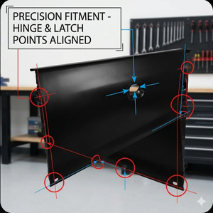 Manija de Puerta Trasera Nueva para Modelo con Apertura Central, Toyota Hilux <span class=keywords><strong>Vigo</strong></span> 2005-2012, Cabina Simple, Piezas de Carrocería - Product Image 4