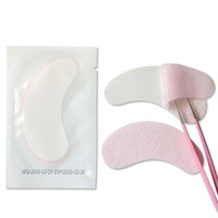 Patchs en silicone au collagène blanc Lash Lover pour extensions de cils et retrait de colle, marque LIJIN, durée de conservation de 2 ans