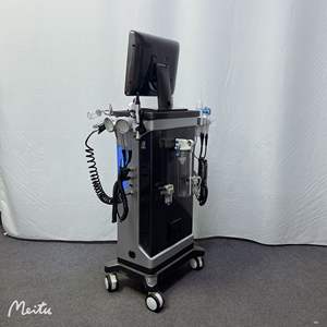 14 en 1 hydra Dermabrasion Machine de beauté du visage Hydrafacy Acuvue Hydraluxe équipement hydro jet d'oxygène peel Analyseur professionnel - Product Image 4