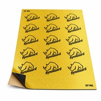 Mat de Dampening Automobile Flottant Certifié IATF 16949, Isolation Phonique et Anti-Vibrations en Butyl 2mm 500x800mm, Vente en Gros Usine