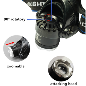 Bonne qualité Nightwalk trépied <span class=keywords><strong>prise</strong></span> charge projecteur Led randonnée nuit pêche Camping lampe frontale pour défi d'aventure - Product Image 3