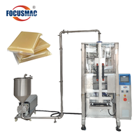 Machine d'emballage automatique Focuspack PLC pour liquides et pâtes, multifonctionnelle pour le remplissage et l'emballage de boissons et produits alimentaires en sachets/sacs en film de qualité alimentaire