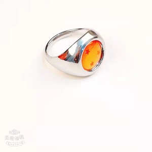 애니메이션 DBZ 오렌지 링 금속 합금 손가락 반지 - Product Image 4