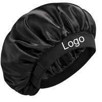 Nuevo Gorro de Dormir Unisex de Seda Satén con Doble Capa de Seda, Ajustable y Antideslizante, para Protección del Cabello en Adultos