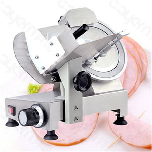 Máquina Cortadora de Carne Congelada Comercial, Nueva Rebanadora Eléctrica para Salchichas, Filetes, Queso y Jamón para Industrias Agrícolas - Product Image 1