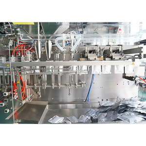 Horizontal Sachet Form Fill Seal Beauty Oral Drink Liquid Energy Gel Shaped <strong>Pouch</strong> Packing Machine - Product Image 6