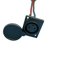 Connecteur XLR 3 pôles de haute qualité Cannon Audio Prise de microphone en plastique Assemblage de câble XT60-Male pour automobile
