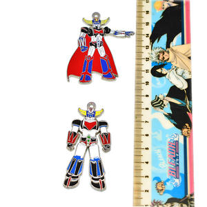 Juego de 8 Llaveros de Metal con Diseño de Dibujos Animados, Collares de Bisutería, Llaveros de Aleación de Anime <span class=keywords><strong>Mazinger</strong></span> <span class=keywords><strong>Z</strong></span> - Product Image 5