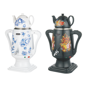 Samovar Turco ORVICA per Tè, Classico Antico, 4L, Set Samovar Russo, Set Bollitore per Tè Turco ORM-3309 - Product Image 3