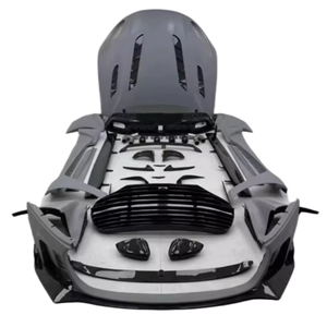 Kit Carrozzeria M-Style in Fibra di Carbonio Semi-Lavorata con Paraurti Anteriore e Posteriore, Spoiler e Minigonne Laterali per <span class=keywords><strong>Aston</strong></span> Db11 - Product Image 2