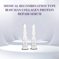 Sérum Ampoule au Collagène Recombinant de Qualité Médicale Anti-Âge Anti-Rides Hydratant Réparateur Usage Esthétique Post-Procédure Femmes