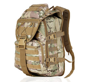 DFB02 Sports Outdoor Shoulder <b>Bag</b> Waterproof Mountaineering Hiking Camo Backpack Men's Wearable Shoulder <b>Bag</b> <b>Molle</b> Backpack - Product Image 3