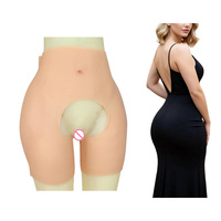 Culottes sexy rehausseurs de fesses pour transgenres, fesses volumineuses, hanches artificielles, culottes en silicone pour améliorer les fesses féminines