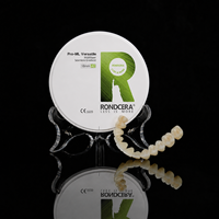Bloc de zircone de qualité médicale polyvalent Rondcera pour la fabrication de couronnes et de bridges dentaires par fraisage CAD/CAM de haute précision