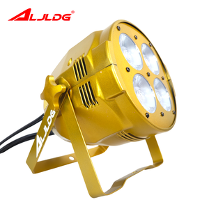 2025 baru kualitas tinggi 4x50W COB Par LED proyeksi lampu DMX512 untuk DJ Disco klub pernikahan cerah emas murni putih + putih hangat - Product Image 3