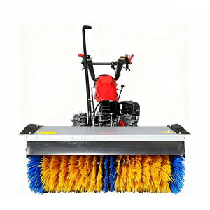 מכונת ניקוי שלג ידנית 1100 מ\"מ עם מנוע בנזין, מיני טרקטור עם מנוע בנזין ומערכת הנעה עצמית עם מפלסת שלג - Product Image 4