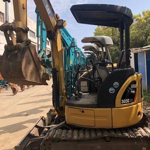 Excavatrice sur chenilles hydraulique d'occasion importée Caterpillar 303C Mini 3 tonnes D'occasion 304c 305.5 306D 307e Haute qualité - Product Image 3