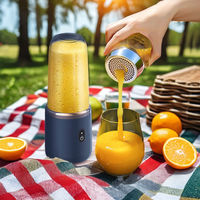 Grote commerciële draagbare huishoudelijke multifunctionele hoogwaardige sapcentrifuge blender draagbare blender fruitsapcentrifuge
