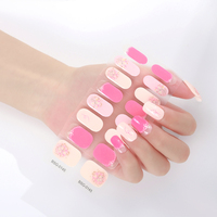 Vente en gros de patchs de gel pour ongles UV japonais, effet longue durée, vente chaude, effets après-traitement