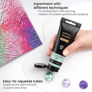 <span class=keywords><strong>Liquitex</strong></span>-pintura acrílica básica, pinturas acrílicas profesionales, arte de pared, metálica, 120ml - Product Image 3