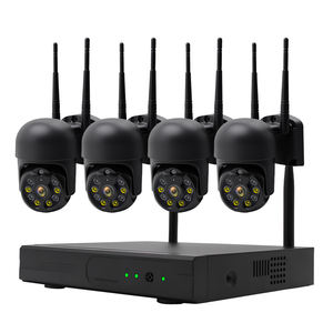 Caméras PTZ à connexion bi-bande 2.4G/5G WiFi Audio bidirectionnel Vision nocturne Stockage en nuage Prise en charge du capteur CMOS Stockage de données NVR - Product Image 1