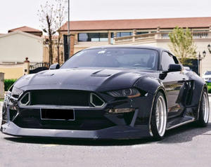 Kit de Carrocería de Alta Calidad en Oferta para <span class=keywords><strong>Mustang</strong></span> 18-23, Estilo Clinched, Lip Delantero, Difusor Trasero, Faldones Laterales, Cejas de Rueda, Instalación con Tornillos - Product Image 2