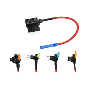 Boîtier de fusibles automobile Andufuse, prise de fusible, circuit supplémentaire, micro2 APT <span class=keywords><strong>ATR</strong></span> 12V 24V 150mm fil 4A 10A 15A 20A haute qualité - Product Image 2