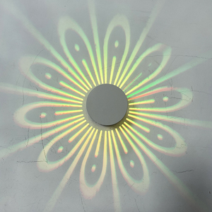 3W RGB con telecomando fiore LED lampada da parete a parete a parete luce notturna a spirale LED <span class=keywords><strong>bella</strong></span> lampada da parete decorativa - Product Image 3