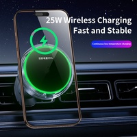Chargeur magnétique sans fil populaire 2025 pour grille d'aération, charge rapide, classé parmi les meilleurs pour iPhone 17 16