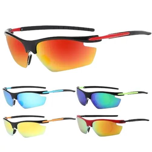 Phong cách mới phân cực cá Kính mát photochromic Kính Ngoài Trời đi xe đạp đường xe đạp Windproof kính người đàn ông Lái xe Shades