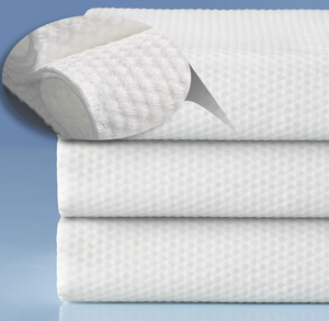 Serviettes jetables non tissées super absorbantes et à séchage rapide pour cheveux, bonnets de séchage jetables en tissu doux, vente en gros OEM - Product Image 4