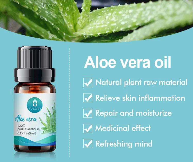 Óleo de aloe vera a granel para crescimento capilar, óleo 100% natural puro de aloe vera para crescimento capilar