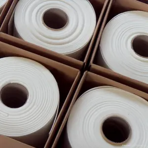 Material refractario de 1260 grados, precio de papel cerámico, aislamiento de alúmina, papel de lana de fibra de sílice