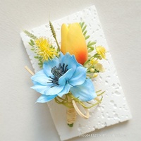 Yi Ya Ge 2599 Verres à Toast de Mariage Boutonnières de Mariage Bouquets à Main Décorations de Mariage Élégantes Ornements de Bouteilles Parfumées