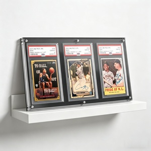 Marco de Acrílico para Montaje en Pared Personalizado de Fábrica, Soporte de Exhibición para Tarjetas Coleccionables Deportivas con Clasificación TCG - Product Image 2