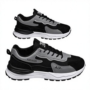Chaussures décontractées pour hommes à lacets en maille, style « Dad Shoes », baskets décontractées pour hommes, chaussures de basketball, chaussures de marche, chaussures décontractées pour hommes - Product Image 1