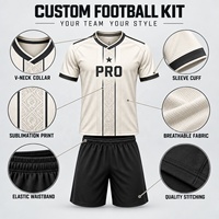 Maillot de football personnalisé pour l'entraînement et les matchs des équipes de club
