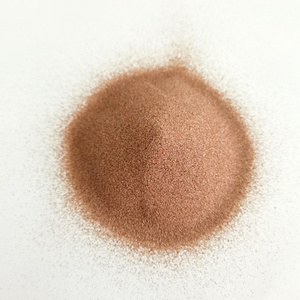 Granulats abrasifs grenat rose 80/120 mesh, haute dureté, faible teneur en poussière, pour découpe jet d'eau, finition de surface et préparation des métaux - Product Image 2