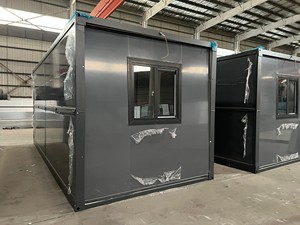 Casa Plegable de Acero de Alta Calidad Personalizada de 20 y 40 pies con Estructura de Acero Plegable en X/Z, Modelo Mini, Casa Caja Expandible Económica - Product Image 4
