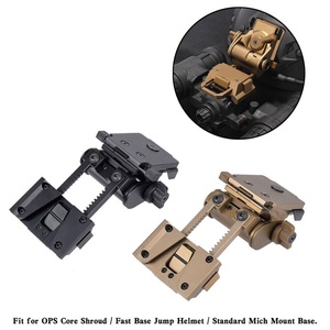 Support de casque tactique en alliage d'aluminium AmpsafeX NVG pour PVS 15/18/31 GPNVG, fixation double pour vision nocturne sportive - Product Image 4