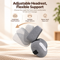 Oreiller de massage intelligent pour le cou avec chaleur et pétrissage pour soulager la douleur et la relaxation sur le lit ou le canapé