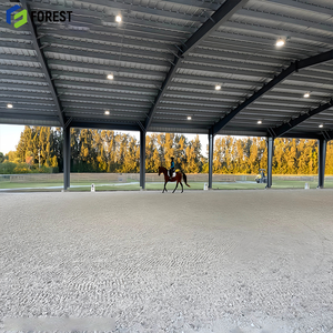 Instalación Rápida: Arena de Equitación Prefabricada con Estructura de Acero y Establos para Rancho de Caballos - Product Image 6
