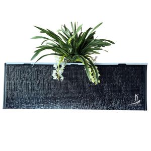 Tuile solaire noire BIPV avec conception d'ondulation de l'eau | 80W | 1190x390mm | <span class=keywords><strong>Triple</strong></span> étanche | Résistant au feu pour bâtiment commercial - Product Image 2