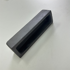 Crucible de fusion en carbure de silicium SSiC, barre longue, moule à lingots rectangulaire pour la fusion et le moulage de métaux précieux - Product Image 6