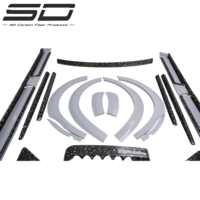 Kit carrosserie large style MSY pour Rolls Royce Cullinan, en fibre de carbone, vente chaude, directement de l'usine, haute performance
